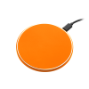 Беспроводное зарядное устройство с подсветкой 15W Auris, оранжевое