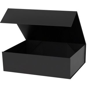 Подарочная коробка-трансформер большая, черная
