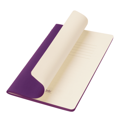 Блокнот Alpha slim, фиолетовый