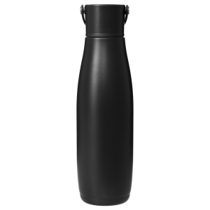 Термобутылка вакуумная герметичная Bosca, черная Термобутылка вакуумная герметичная Bosca, черная