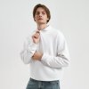 Толстовка на молнии унисекс FLOW, белая, размер 3XL/4XL