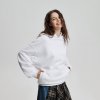 Худи оверсайз унисекс FUSION, белый, размер 3XL/4XL