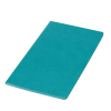 Блокнот Corsa slim, бирюзовый