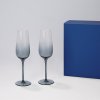 Подарочный набор 2 бокала для шампанского Mancera в синей коробке