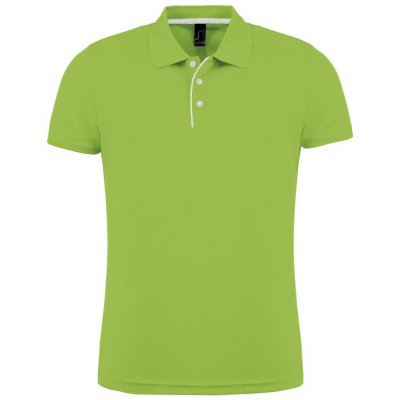 Рубашка поло мужская Performer Men 180 зеленое яблоко