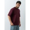 Футболка унисекс оверсайз STAN хлопок 260, 156, Бордовый