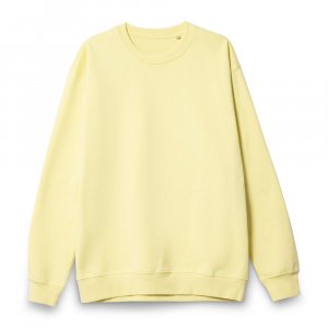 Свитшот унисекс Columbia, светло-желтый Свитшот унисекс Columbia, светло-желтый