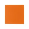 ПАТЧ КВАДРАТ soft-touch (оранжевый ) 5,5 х 5,5 см