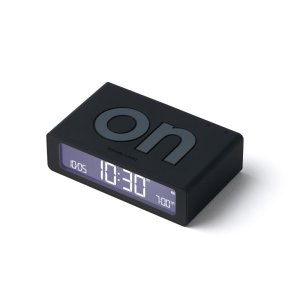 Часы настольные Flip Mini, черный Часы настольные Flip Mini, черный