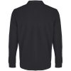 Рубашка поло унисекс с длинным рукавом Pacific LSL, черная