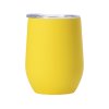Термокружка Vacuum mug C1, soft touch, 370мл, желтый