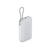 Внешний аккумулятор с встроенным кабелем Xiaomi Power Bank 20000mAh (Integrated Cable) GL Light Gray