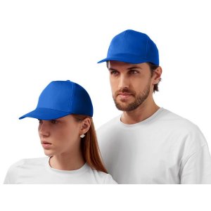 Бейсболка Мемфис 230 5-панельная, кл. синий