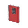 Ежедневник недатированный на гребне А5 Pragmatic, красный