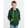 Толстовка с капюшоном детская Kirenga Kids, темно-зеленая