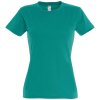 Футболка женская Imperial Women 190, изумрудно-зеленая Футболка женская Imperial Women 190, изумрудно-зеленая