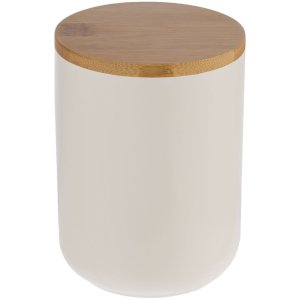 Банка для хранения Bambic с бамбуковой крышкой Банка для хранения Bambic с бамбуковой крышкой