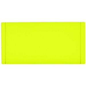 Лейбл из ПВХ Dzeta, S, желтый неон