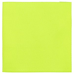 Лейбл тканевый Epsilon, L, желтый неон