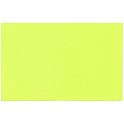 Лейбл тканевый Epsilon, XL, желтый неон