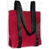 Шопер Clarity с красным органайзером, прозрачный Шопер Clarity с красным органайзером, прозрачный