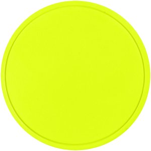 Лейбл из ПВХ Dzeta Round, L, желтый неон Лейбл из ПВХ Dzeta Round, L, желтый неон