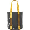 Шопер Clear Fest, прозрачный серый с желтыми ручками Шопер Clear Fest, прозрачный серый с желтыми ручками