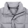 Пуховик унисекс Kapsula, серый