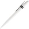 Ручка шариковая Prodir DS5 TSM Metal Clip, белая с серым