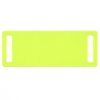 Шильдик металлический Kova, желтый неон