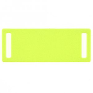 Шильдик металлический Kova, желтый неон