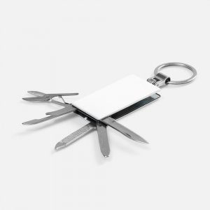 Брелок-мультитул Toolful, белый Брелок-мультитул Toolful, белый