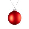 Елочный шар Finery Matt, 8 см, матовый красный Елочный шар Finery Matt, 8 см, матовый красный