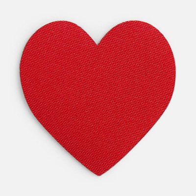 Наклейка тканевая Lunga Сor, M, красная