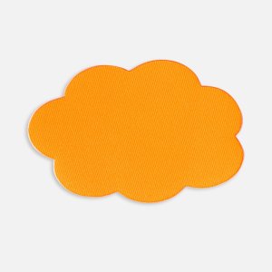 Наклейка тканевая Lunga Calum, L, оранжевый неон Наклейка тканевая Lunga Calum, L, оранжевый неон