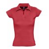 Рубашка поло женская без пуговиц Pretty 220, красная Рубашка поло женская без пуговиц Pretty 220, красная