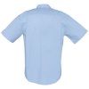 Рубашка мужская с коротким рукавом Brisbane, голубая