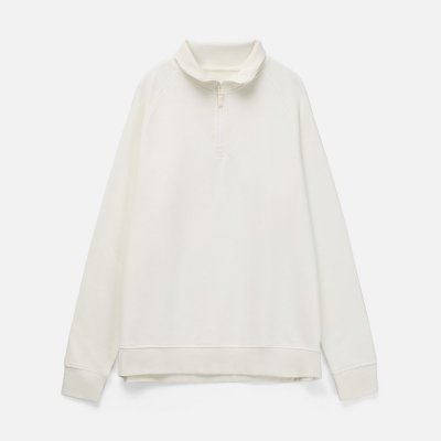 Толстовка унисекс S3, молочно-белая