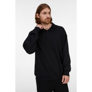 Свитшот оверсайз унисекс S6, черный Свитшот оверсайз унисекс S6, черный