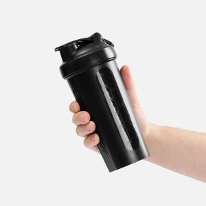 Спортивный шейкер Shake It Easy, черный Спортивный шейкер Shake It Easy, черный