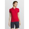 Рубашка поло женская People 210, красная