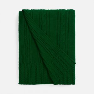 Плед Remitti, глубокий зеленый Плед Remitti, глубокий зеленый