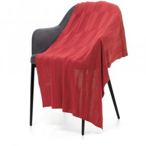 Плед Rombus, темно-розовый (коралл) Плед Rombus, темно-розовый (коралл)