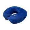 Подушка для путешествий с эффектом памяти Мемо Drowsy Royal Blue