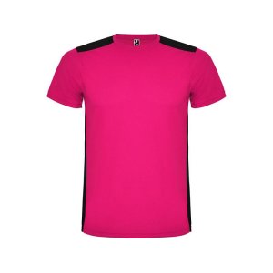 Спортивная футболка Detroit мужская, яркая фуксия/черный