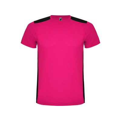 Спортивная футболка Detroit мужская, яркая фуксия/черный