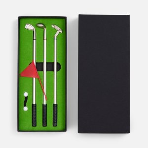 Настольный мини-гольф Golfink, черный с зеленым яблоком