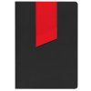 Ежедневник Bookmark, недатированный, черный с красным