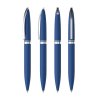 Ручка шариковая "Rocket", покрытие soft touch, цвет темно-синий