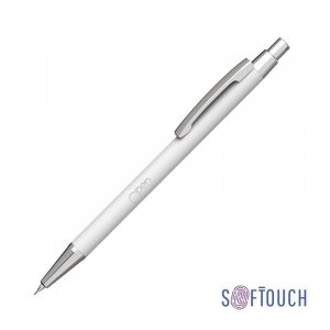 Карандаш механический "Ray", покрытие soft touch, цвет белый